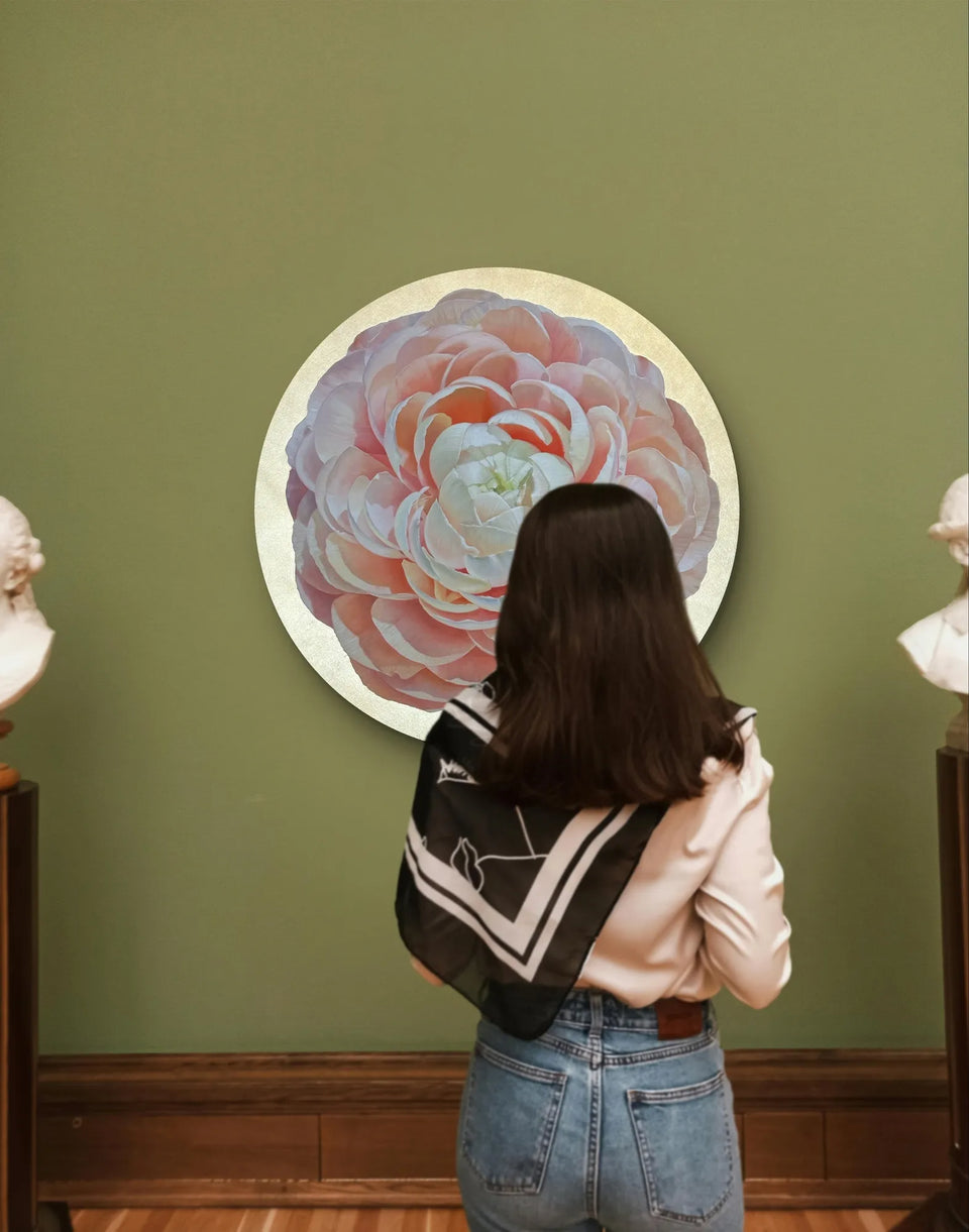 Ranunculus on Gold