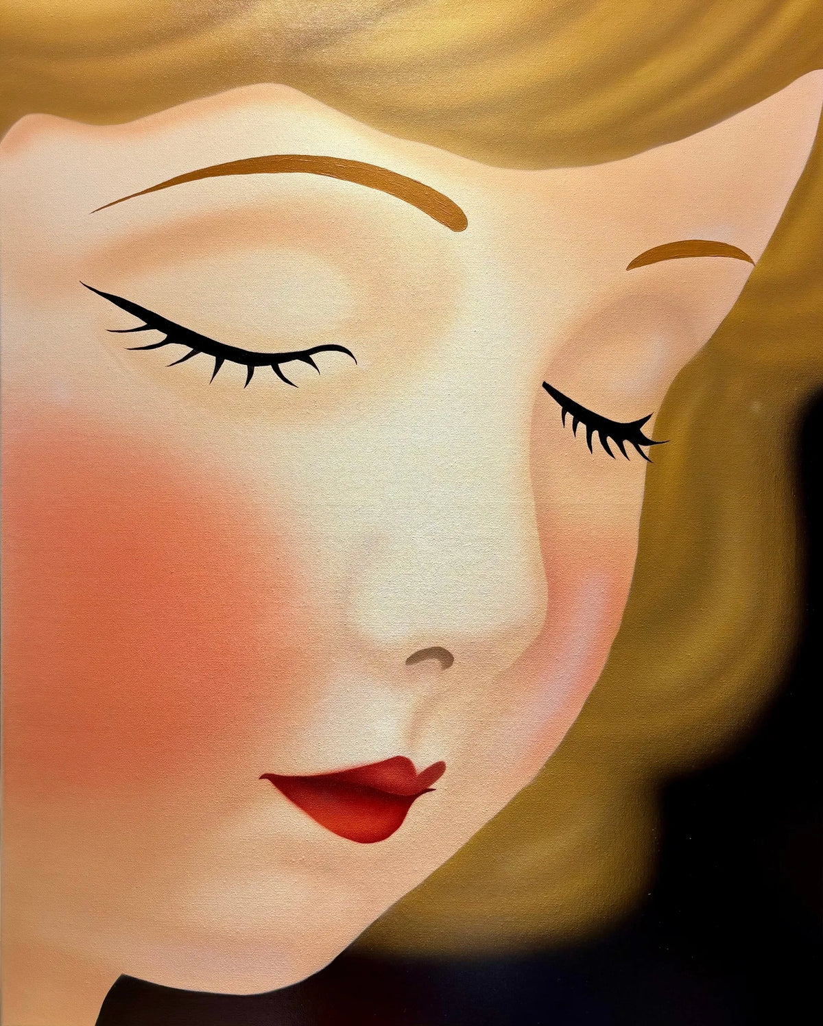 Slipping in My Red Lipstick