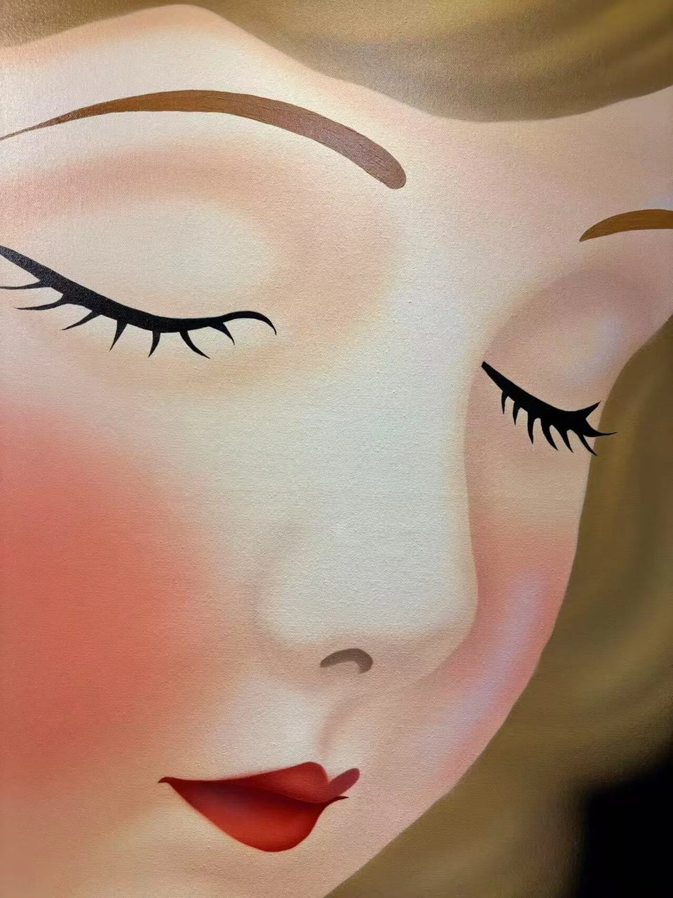 Slipping in My Red Lipstick