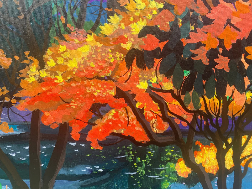 Burning Leaves