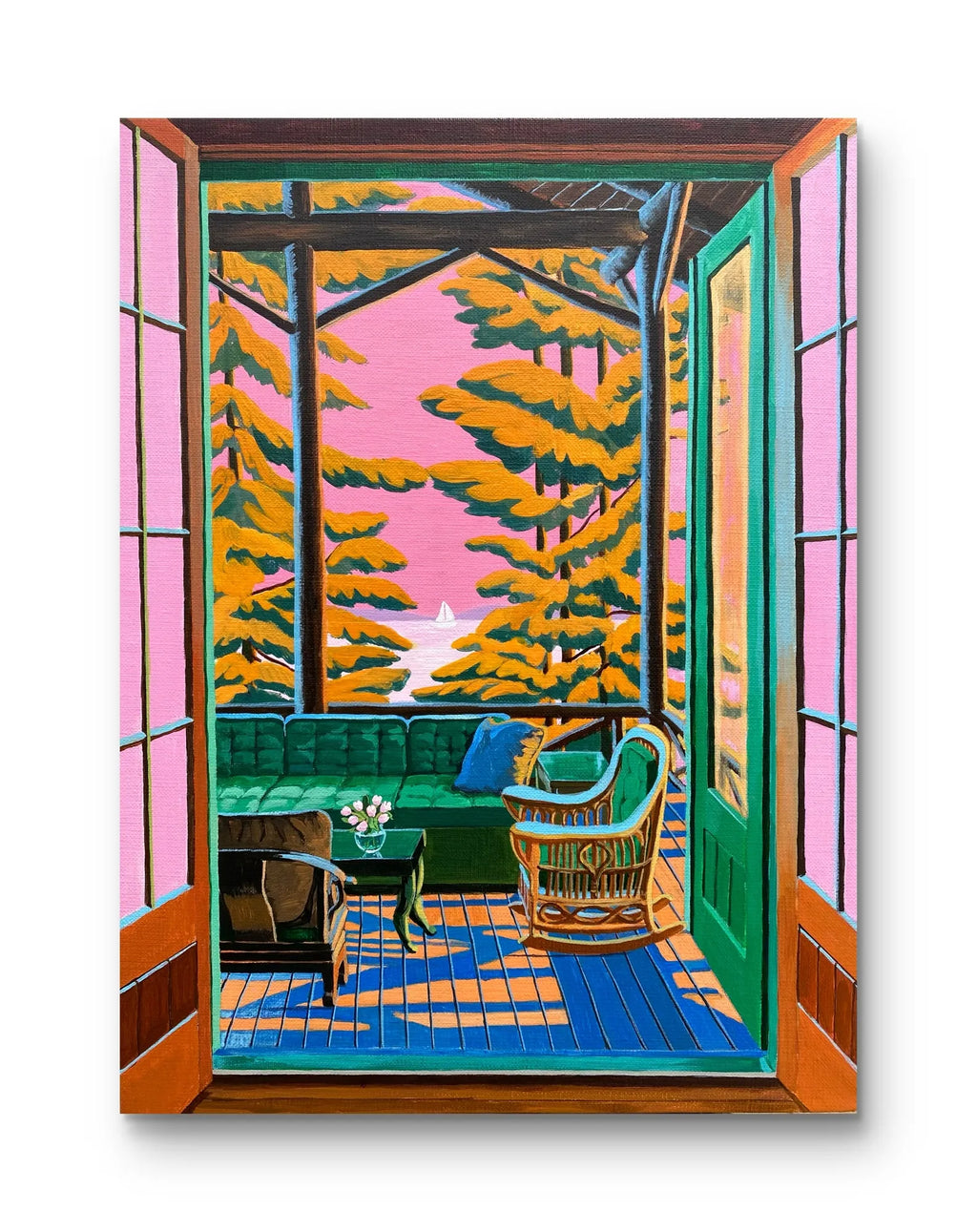 Hockney’s Lakehouse