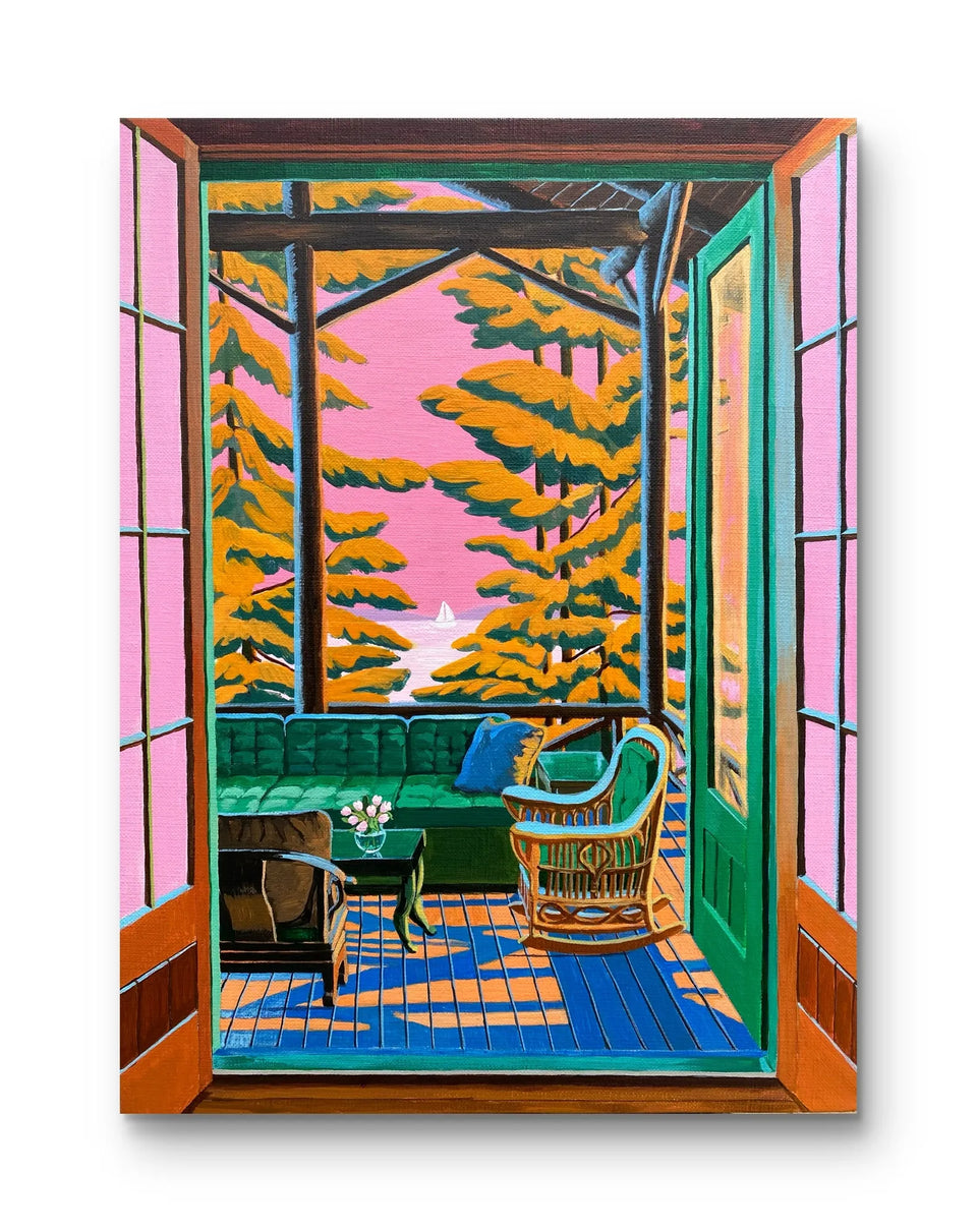 Hockney’s Lakehouse