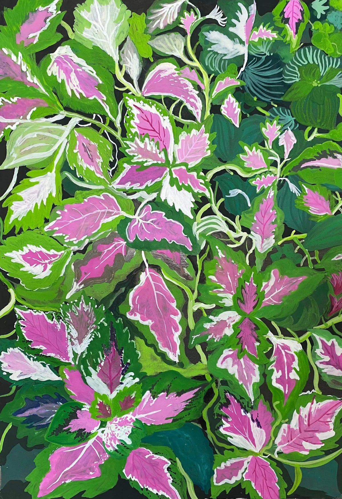 The Dance of Living Leaves