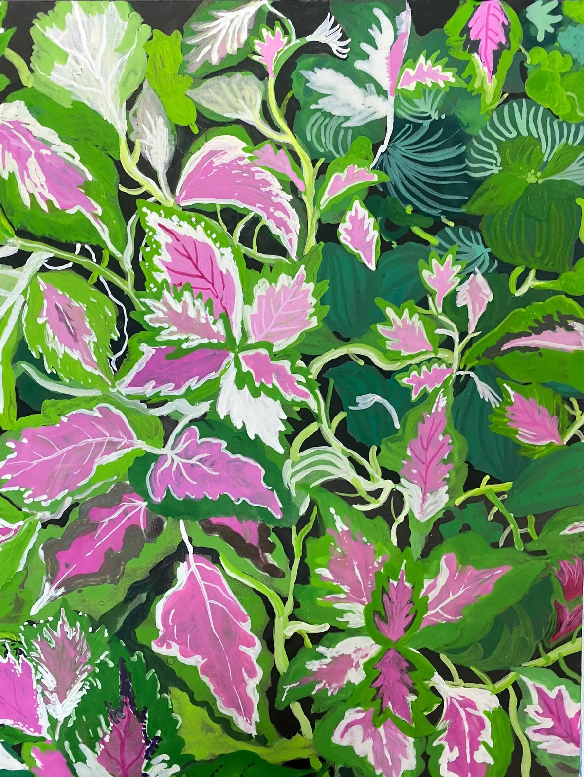 The Dance of Living Leaves