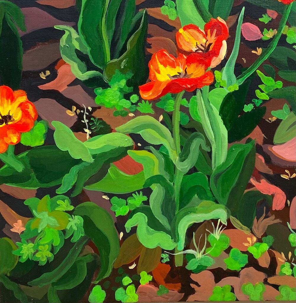 Rembrandt Tulips (2024) by Haotian 郝恬 — artwork view 3