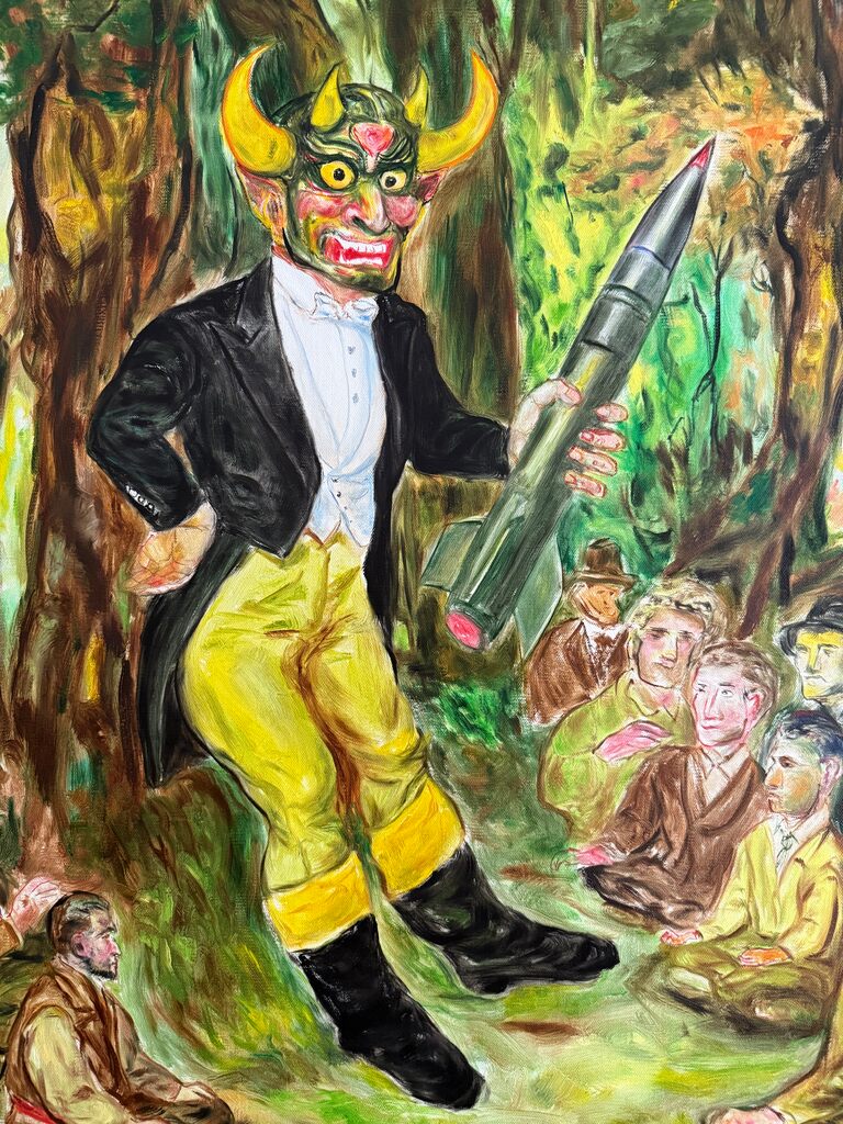 The Conscripted Preacher of War (2026) by LIHAO — artwork view 3