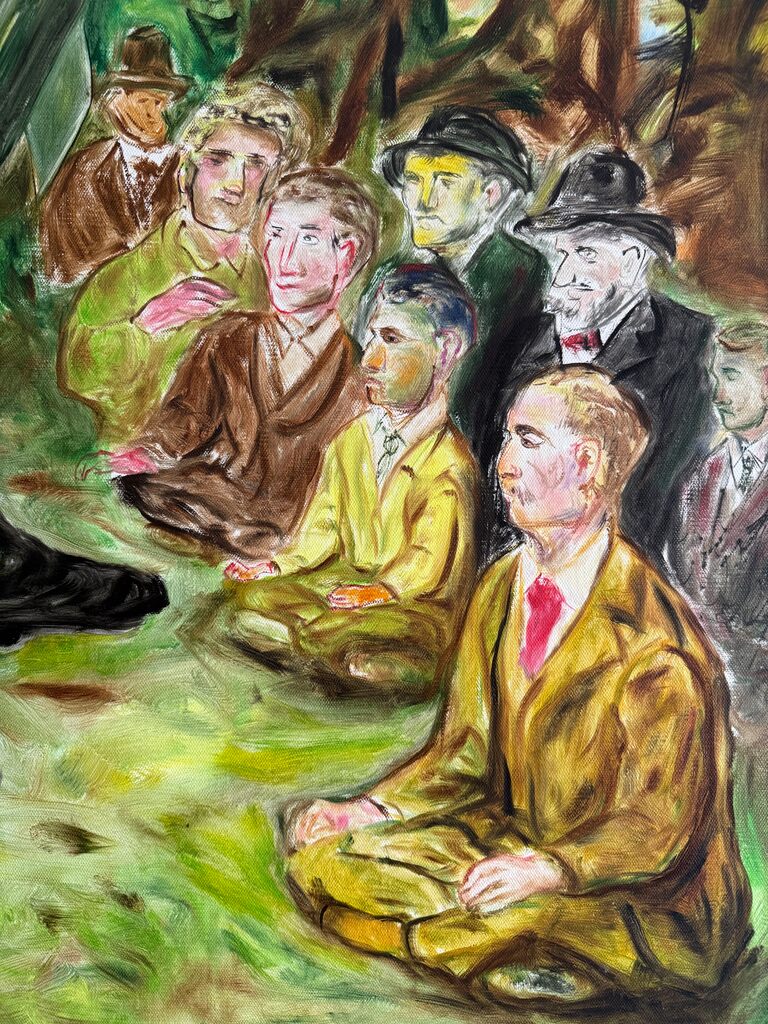 The Conscripted Preacher of War (2026) by LIHAO — artwork view 4