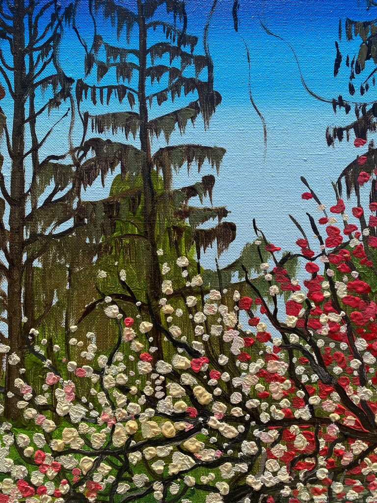 Spring Arrives Anyway (2024) by Haotian 郝恬 — artwork view 2