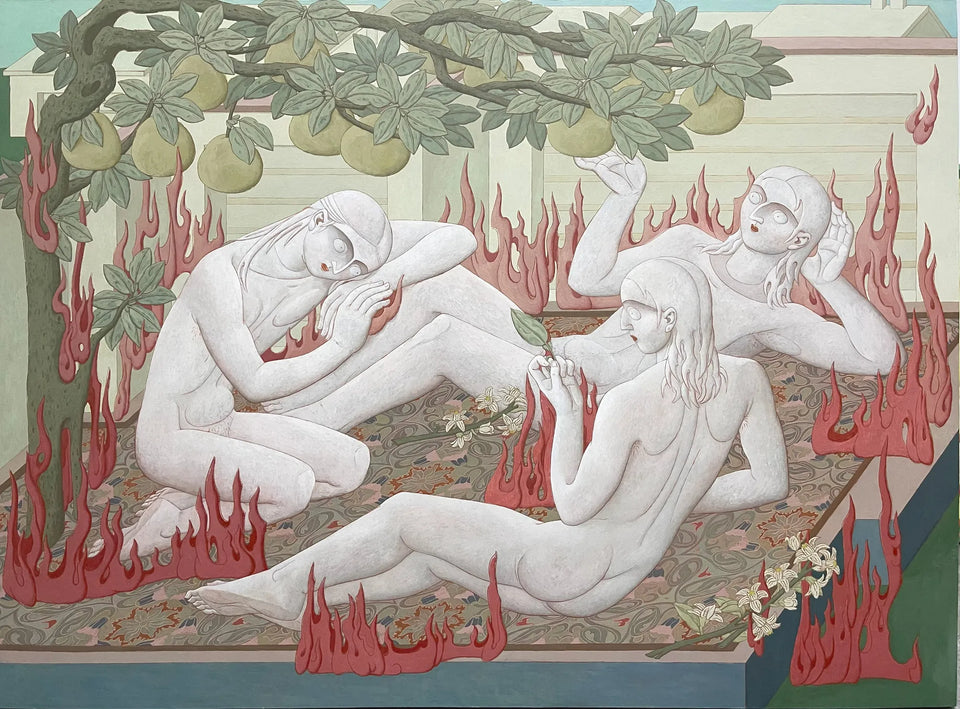 The Luncheon in Flames