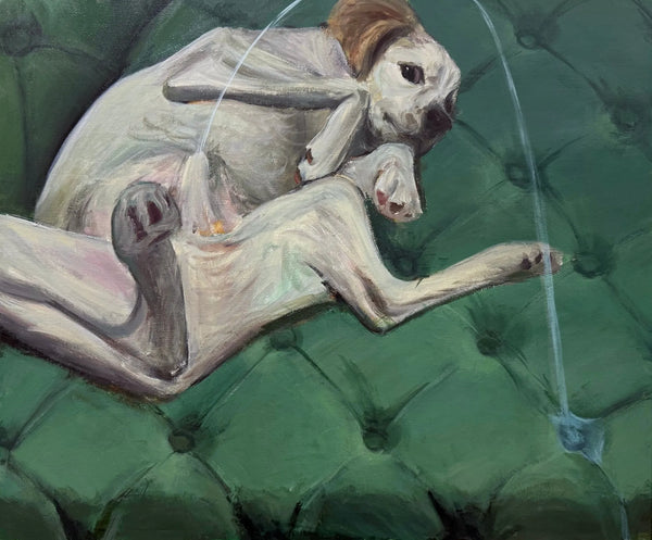 Le chien qui pisse