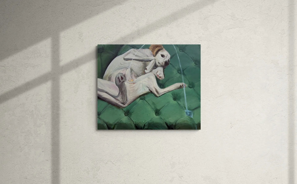 Le chien qui pisse