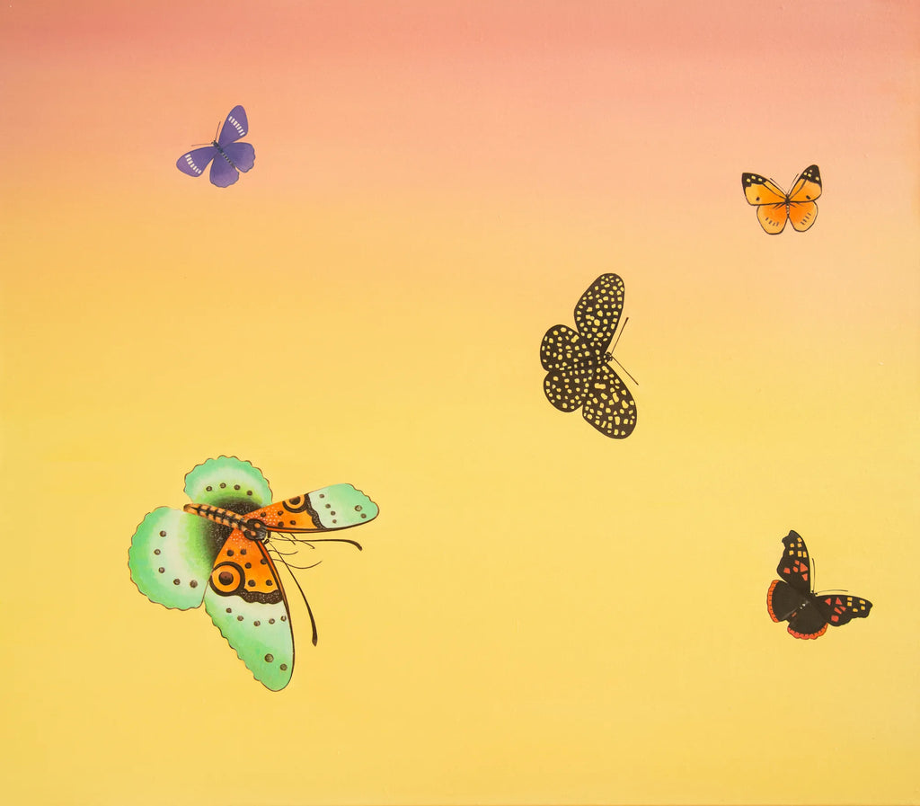Butterflies at Sunset
