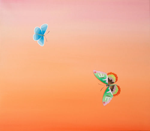 Butterflies at Sunset II