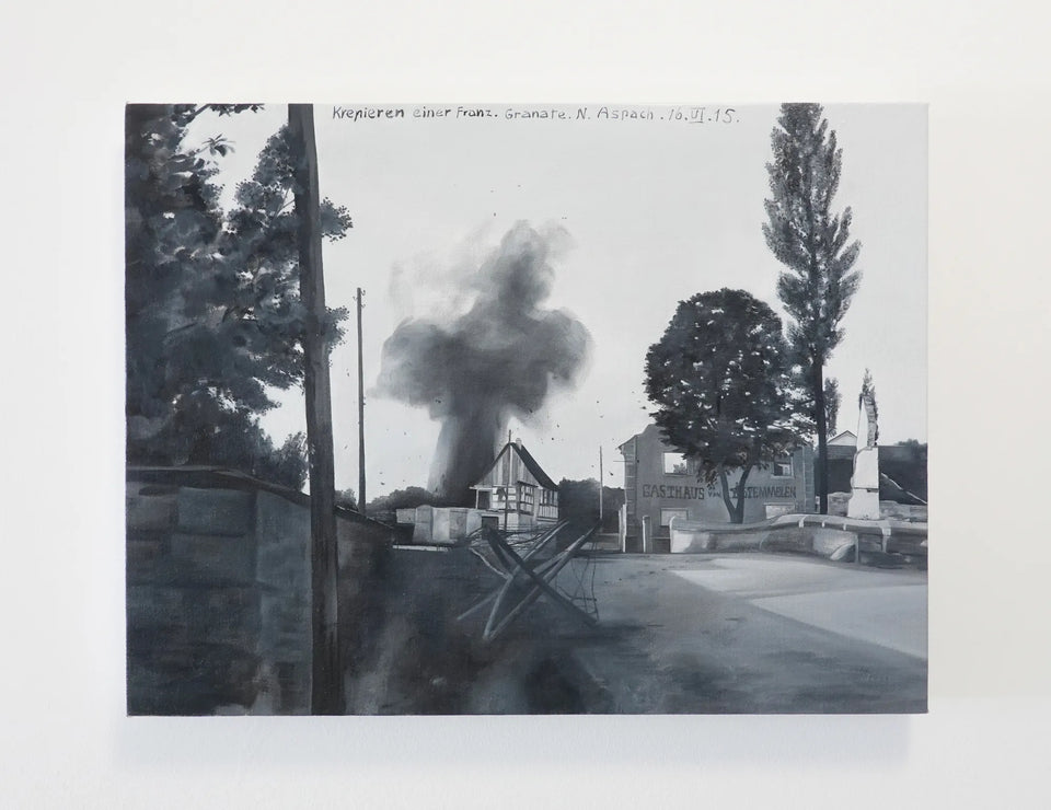 Explosion d'un obus(1915)