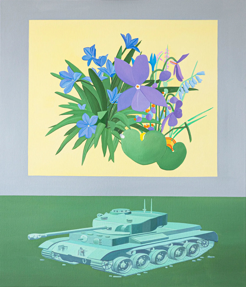 Flowers and Tank