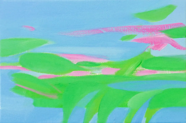Moonlight Over the Lotus Pond